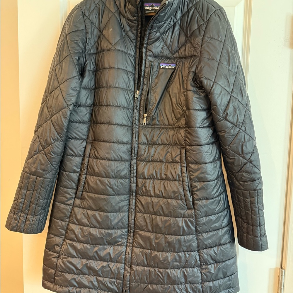 Patagonia Women's Black Quilted Coat